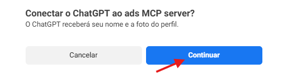 Autorize a conexao do MCP